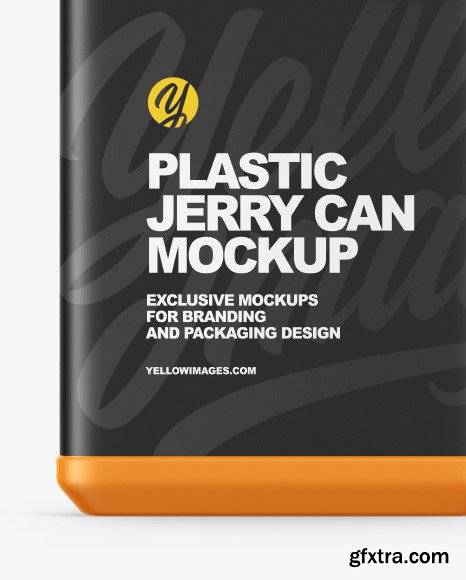 Plastic Jerry Can W/ Pump Mockup 86580