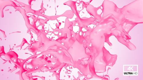 Videohive - Fresh Strawberry Milkshake Splash V3 - 33228108 - 33228108