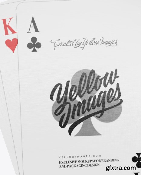 Three Playing Cards Mockup 86703