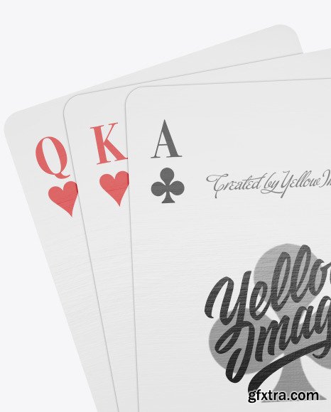 Three Playing Cards Mockup 86703