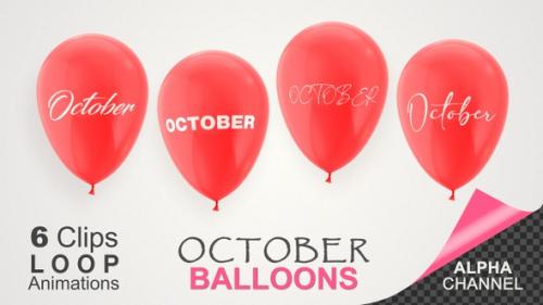 Videohive - October Month Celebration Wishes - 33229215 - 33229215