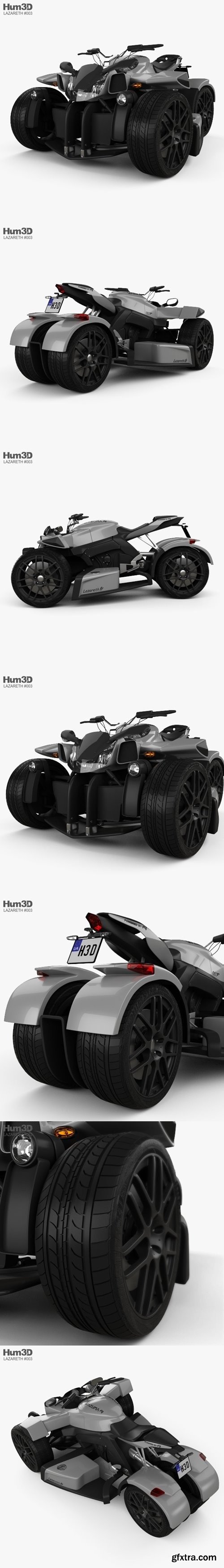 Lazareth Wazuma R1 2017 3D model