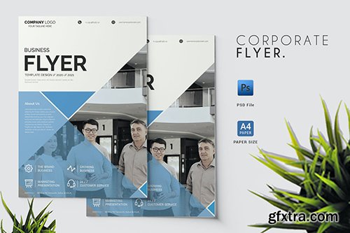 Business & Company - Flyer Template 43NQTVB