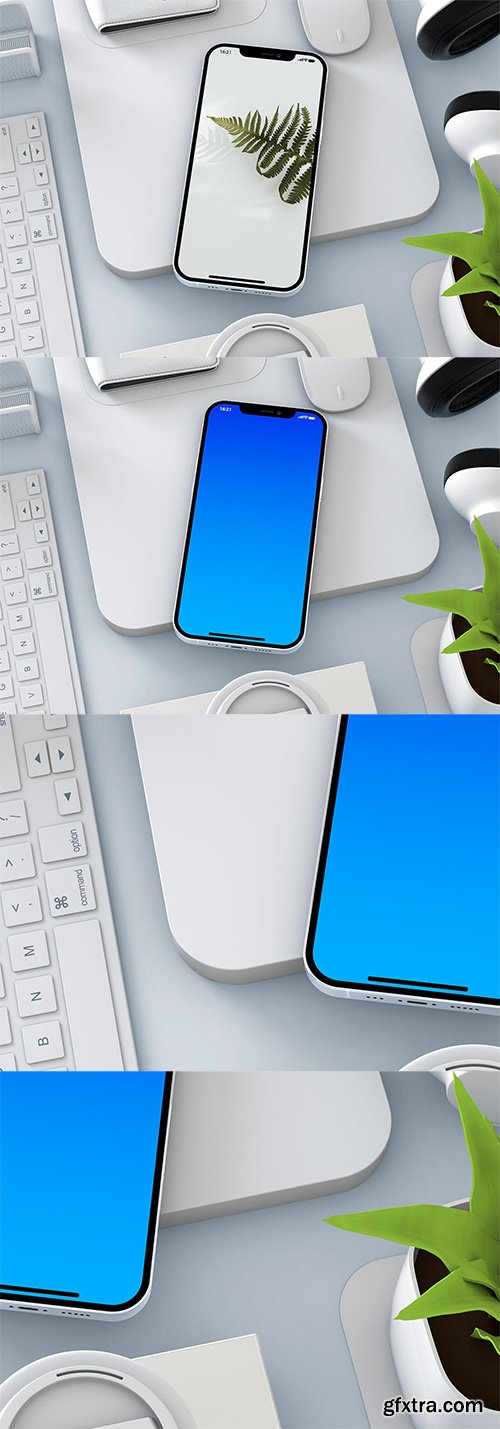 iPhone 12 Pro PSD Mockup NC8RX2S