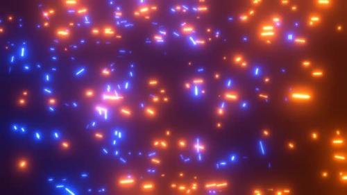 Videohive - Electric Abstraction in the Form Particles Discharges - 33236505 - 33236505