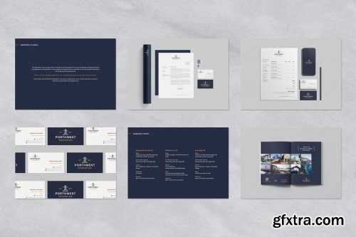 CreativeMarket - Logo Brand Guidelines Template 4893108