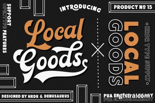 Local Goods Font