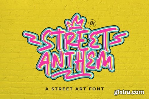 Street Anthem - An Urban Font