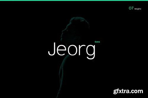 Jeorg Sans - Modern Typeface + WebFonts