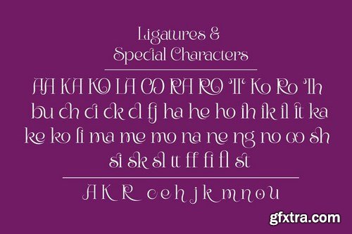 Bunga Romantic Font