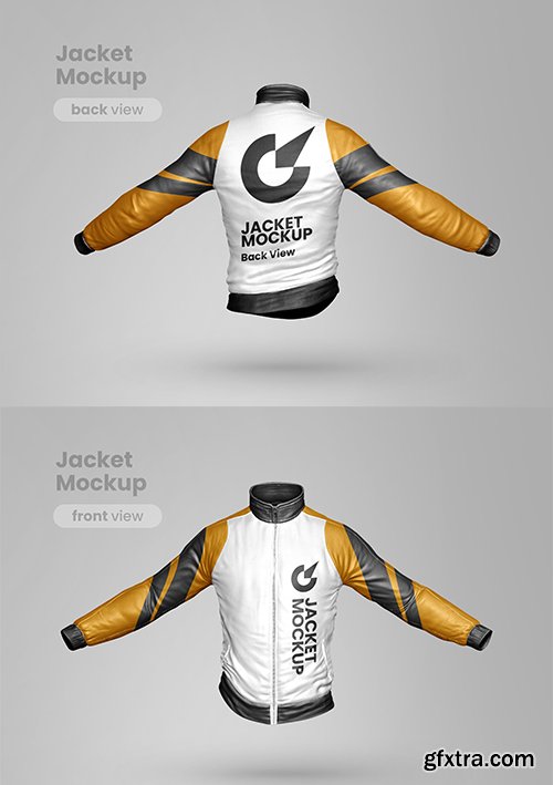 Premium jacket mockup