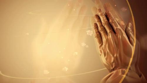 Videohive - Praying Hands 4K - 22612949 - 22612949