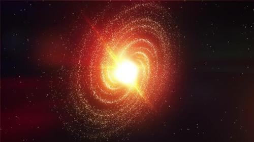 Videohive - Spiral Galaxy in deep spcae - 33219734 - 33219734