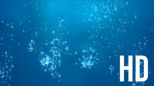 Videohive - Underwater Bubbles Background HD - 33237187 - 33237187