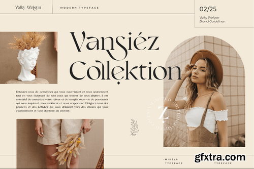 Valky Classic Modern Typeface