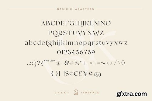 Valky Classic Modern Typeface