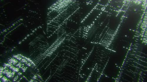 Videohive - Abstract Hologram City - 33249039 - 33249039