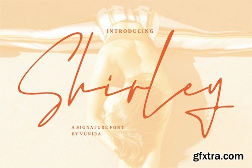 Shirley A Signature Font