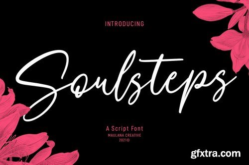 Soulsteps Signature Font