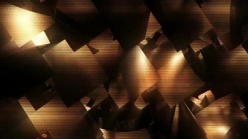 Videohive - Golden Futuristic Backgrounds - 33249099 - 33249099