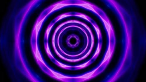 Videohive - Abstract Neon Energy Circle Wave 4K Loop - 33249803 - 33249803
