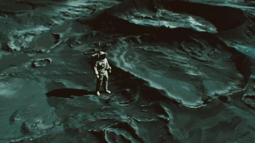 Videohive - Astronaut on Lunar Landing Mission - 33259470 - 33259470