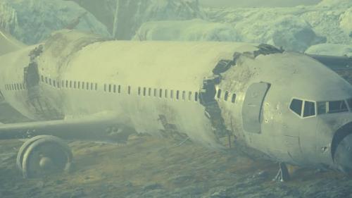 Videohive - Plane Crashed on a Mountain - 33259768 - 33259768