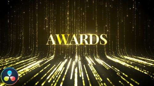 Videohive - Awards Titles - DaVinci Resolve - 33197557 - 33197557