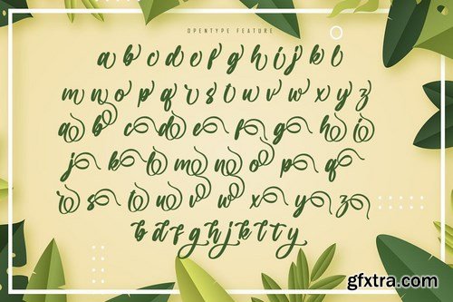 Vaglast - Modern Script Font