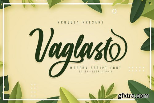 Vaglast - Modern Script Font