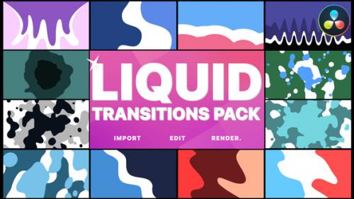 Videohive - Liquid Motion Transitions | DaVinci Resolve - 33251953 - 33251953