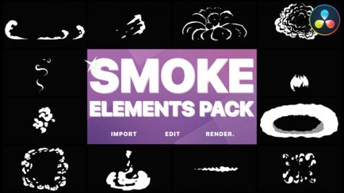 Videohive - Flash FX Smoke Elements | DaVinci Resolve - 33253932 - 33253932