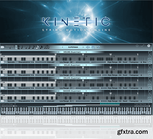 Kirk Hunter Studios Kinetic: String Motion Engine KONTAKT