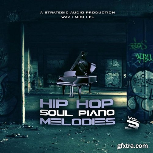 Strategic Audio Hip Hop Soul Piano Melodies Vol 3 WAV MIDI FLP