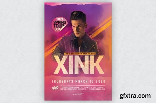 DJ Nightclub Flyer Template