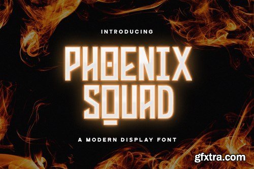 CM - Phoenix Squad - Modern Display Font 5338384