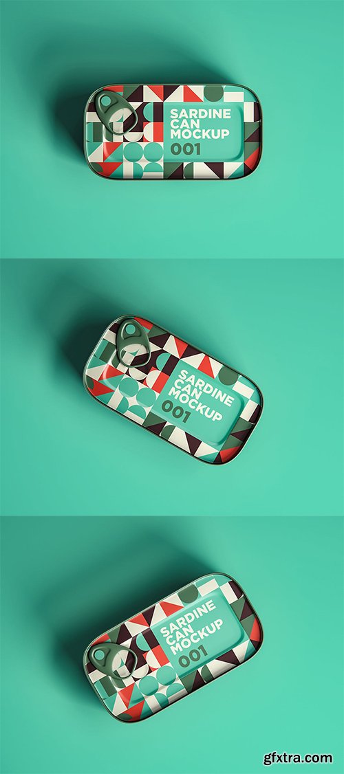 Sardine Can Mockup 001 4E4N2GH