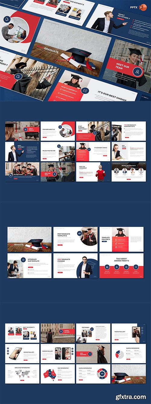 Post Graduate - Education - Powerpoint, Keynote and Google Slides Template