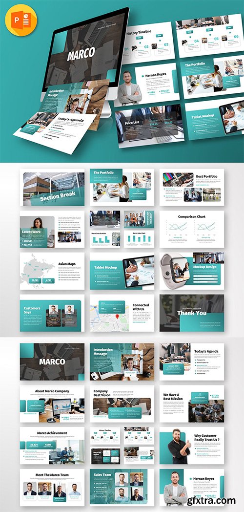 Marco - Business Powerpoint Template 