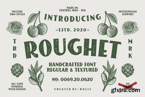 ROUGHET TYPEFACE