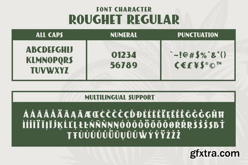 ROUGHET TYPEFACE