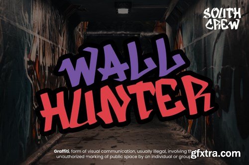 South Crew - graffiti font