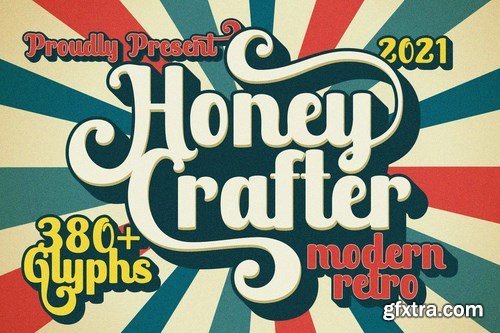 Honey Crafter Vintage Business Font