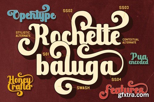 Honey Crafter Vintage Business Font