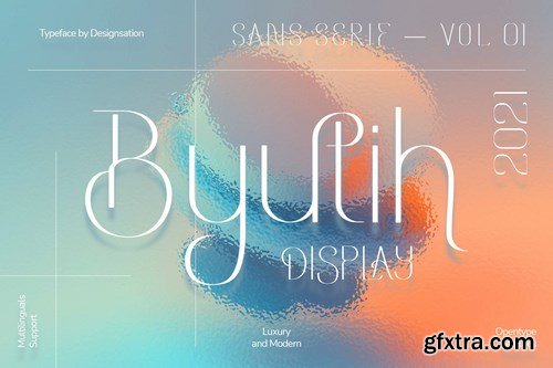 Byutih Sans Typeface