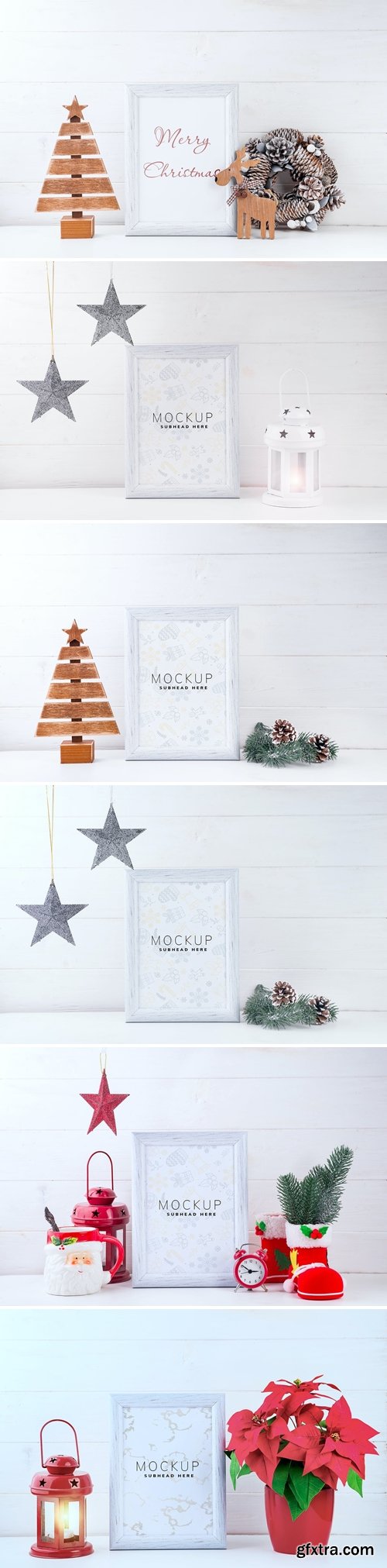 Christmas Frame Mockup