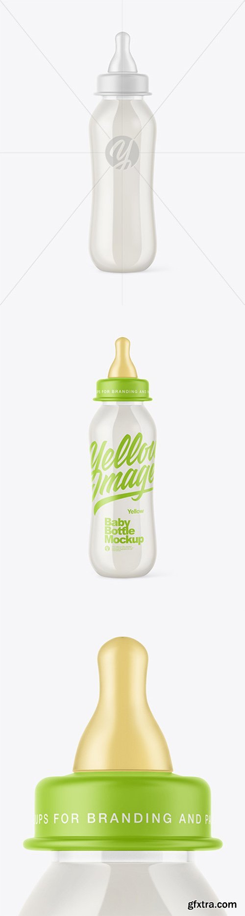 Baby Milk Bottle Mockup 65205