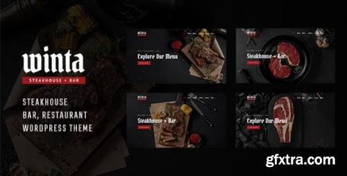 ThemeForest - Winta v1.0 - Steakhouse Restaurant WordPress Theme - 32933858