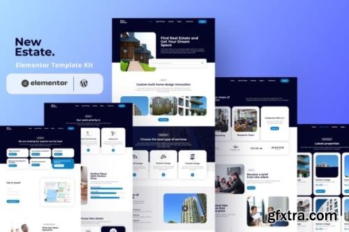 ThemeForest - New Estate v3.0.11 - Real Estate Elementor Template Kit - 33233728