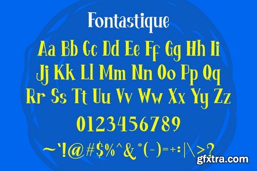 Fontastique - Unique Serif Font